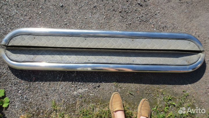 Подножки на ленд крузер прадо 150