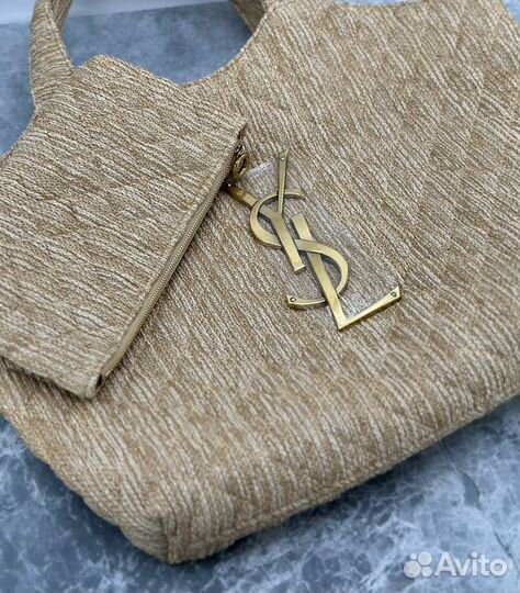 Сумка Saintlaurent рафия