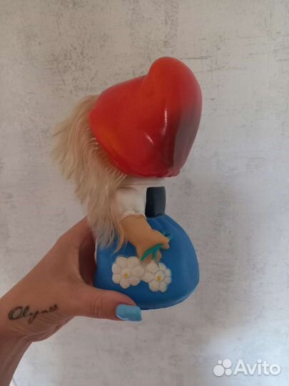 Резиновая игрушка СССР красная шапочка
