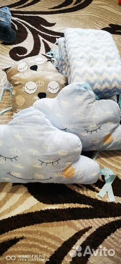 Бортики в детскую кроватку