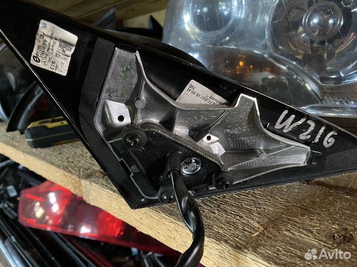 Левое зеркало в сборе Mercedes CL W216