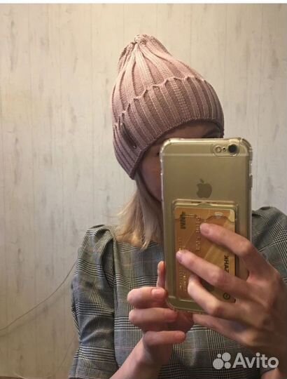 Шапка женская вязаная