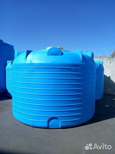 Емкости 15000 л пластиковые вода, дт