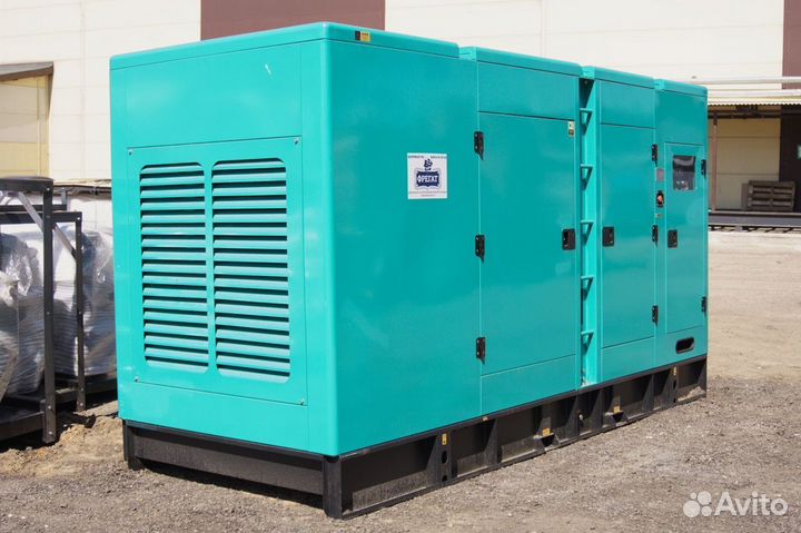 Дизельный генератор 400 кВт в кожухе