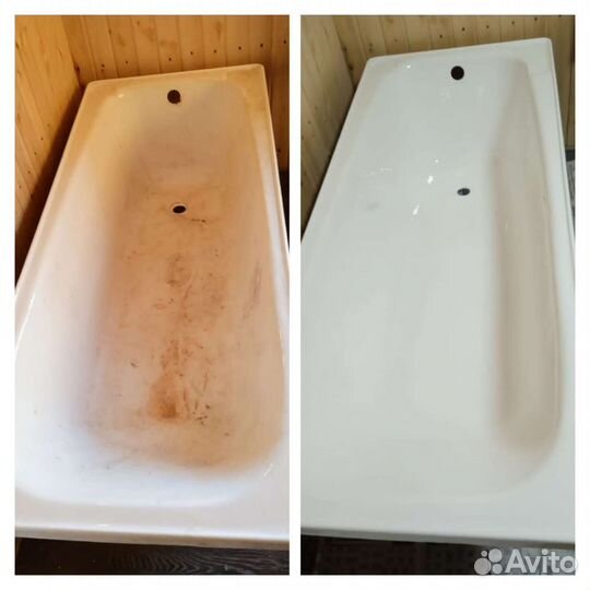 Реставрация ванн жидким акрилом