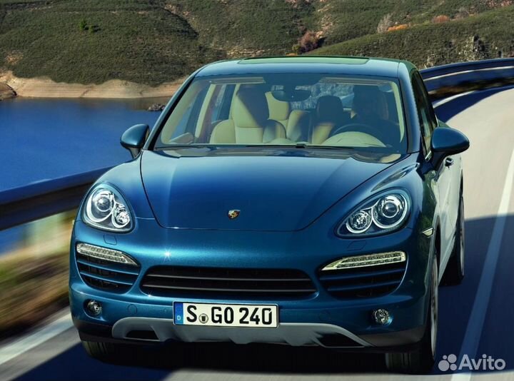 Стекло фары Porsche Cayenne 958 2010 - 2014