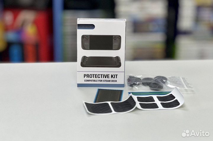 Steam Deck Protective Kit и Защитное стекло