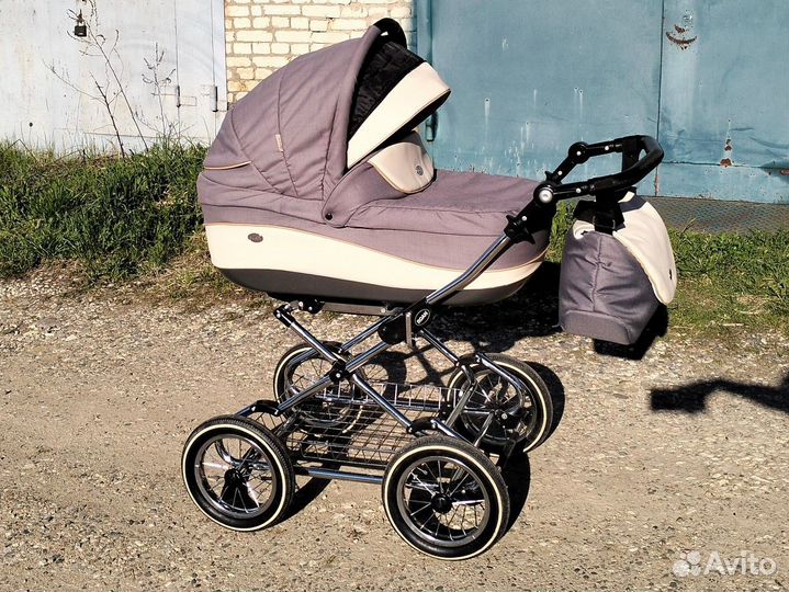 Детские коляски 2 в 1 с большими колесами