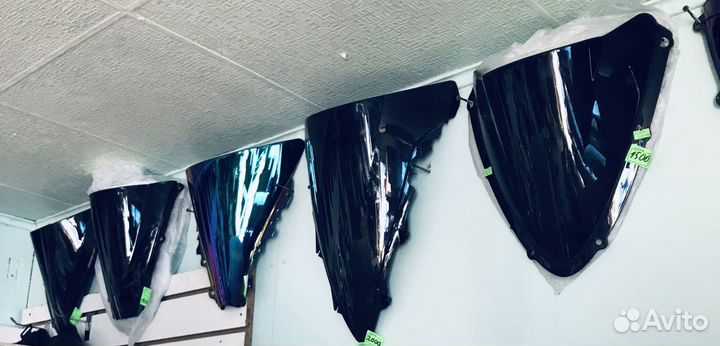 Стекло ветровое на мотоцикл (новое)
