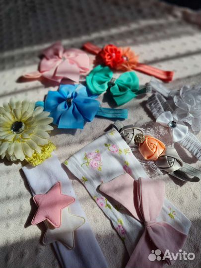 Повязки на голову набор