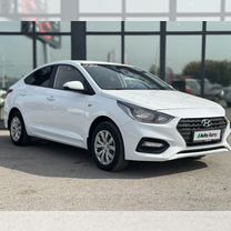 Hyundai Solaris 1.6 MT, 2018, 133 284 км, с пробегом, цена 1 389 000 руб.