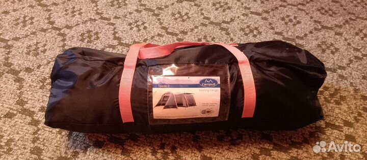 Палатка туристическая 2 местная с тамбуром