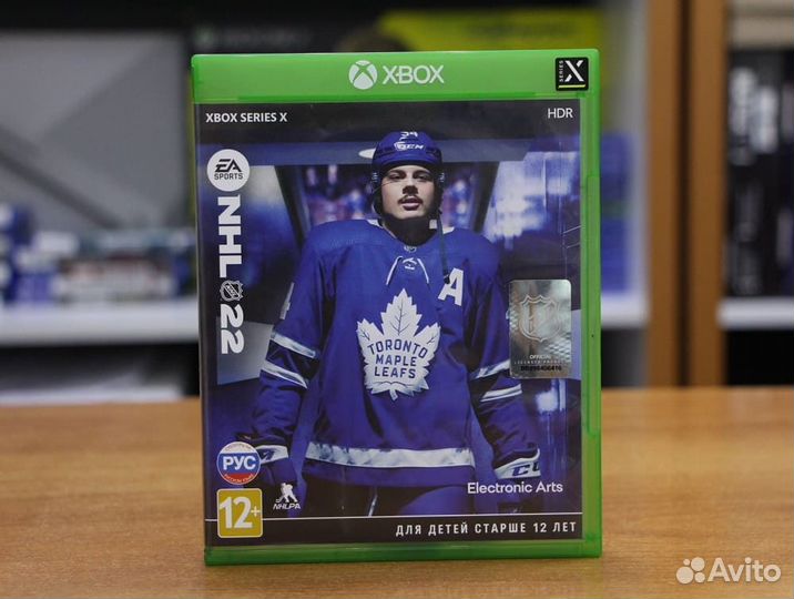 NHL 22 (xbox series X, рус, бу)