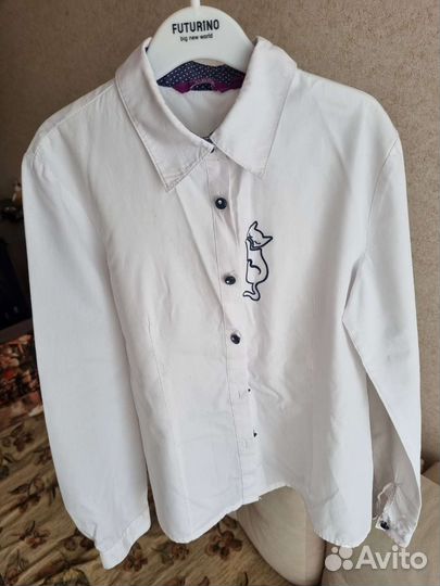 Школьная блузка 140