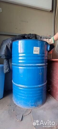 Бочка металлическая, пропиленгликоль 100 лит