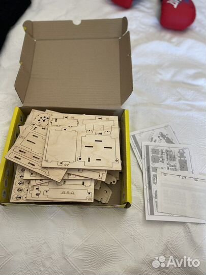 Деревянный конструктор Автовоз