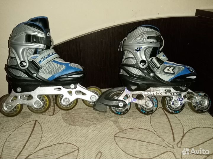 Роликовые коньки детские раздвижные