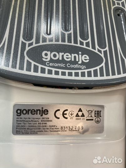 Утюг «gorenje»