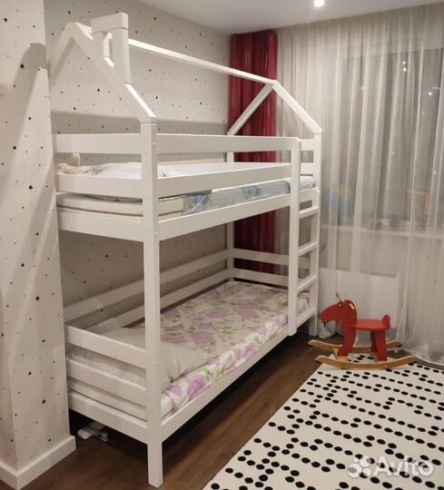 Двухъярусная детская кровать собственного производ