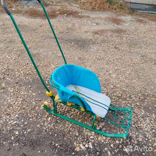 Детские зимние санки