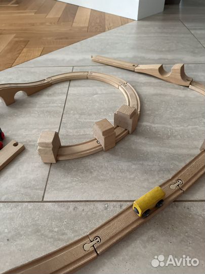 Деревянная железная дорога IKEA
