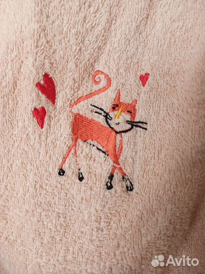 Банный халат детский