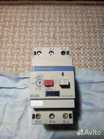 Автоматический выключатель GV3-M63