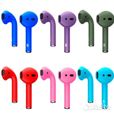 Наушники беспроводные Apple AirPods 2 (Цветные)