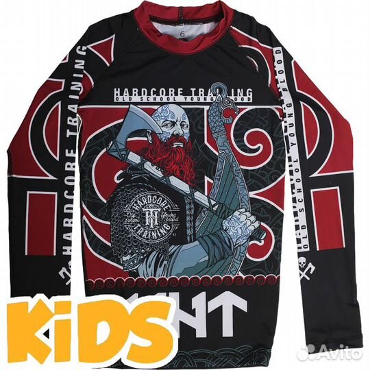 Рашгард детский Hardcore Training Raude (10 лет)