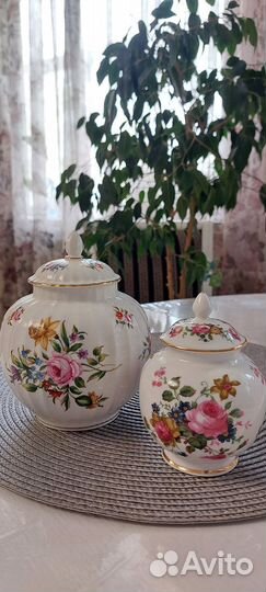 Чайница фарфоровая Англия