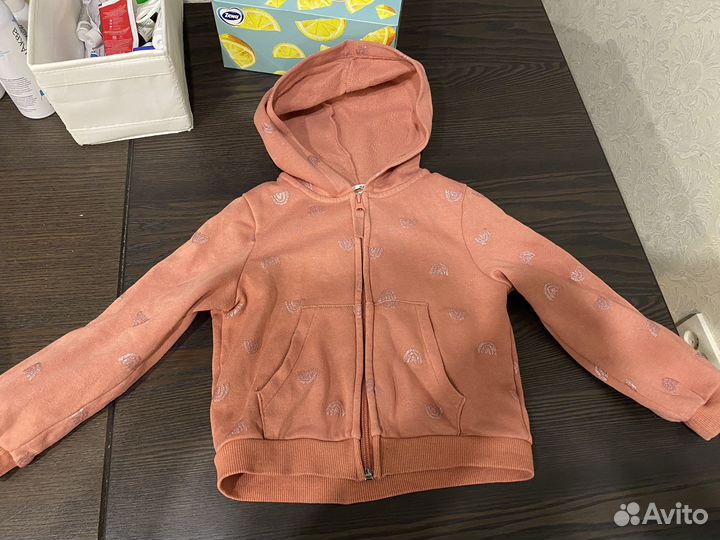 Кофта детская на молнии hm 98