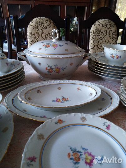 Сервиз старая Германия Кахла