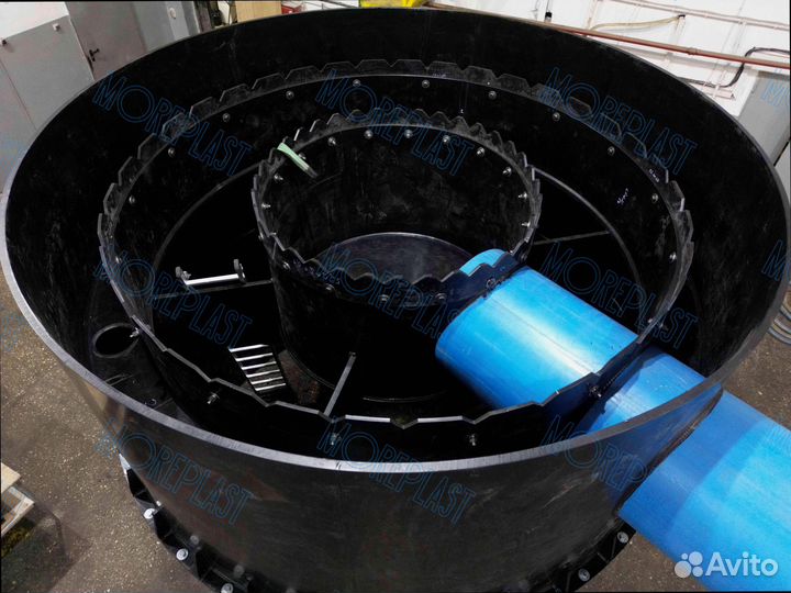 Камера входа стоков для городской канализации