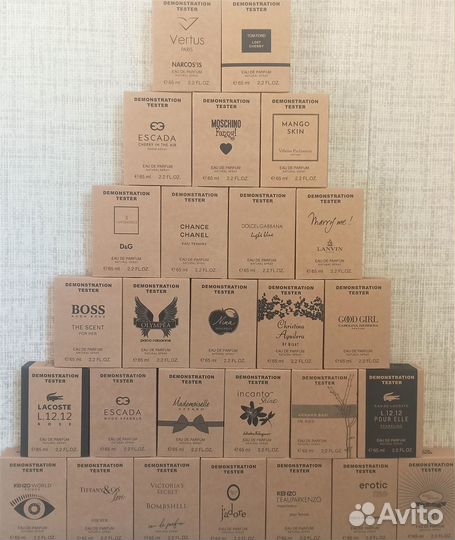 Женские ароматы, духи тестера дубай***