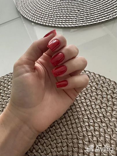 Маникюр наращивание ногтей