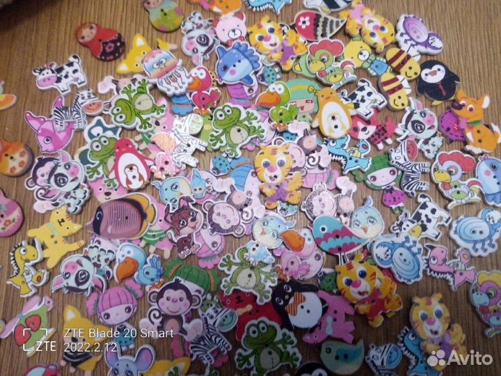 Пуговицы декоративные