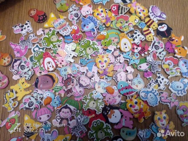 Пуговицы декоративные