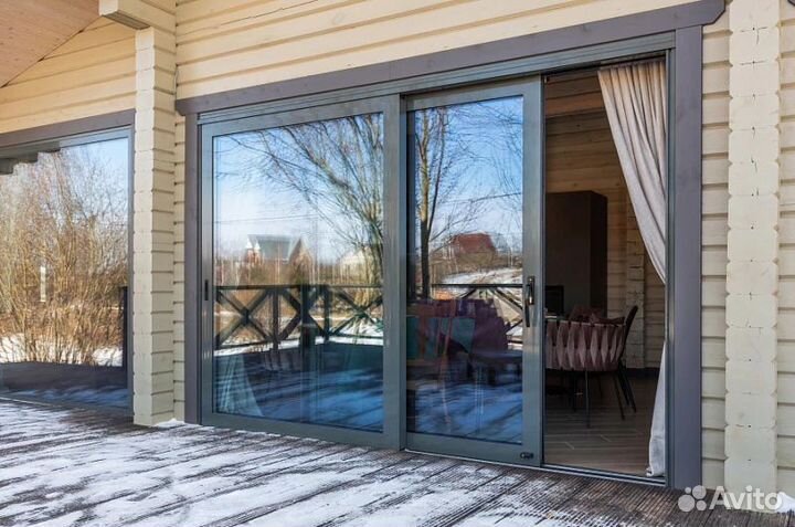 Алюминиевые окна и двери