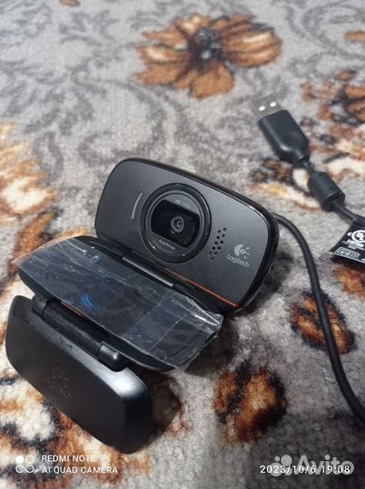 Веб-камера Logitech HD Webcam B525, черный