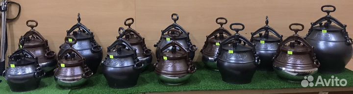 Афганский казан, чугунный узбекский