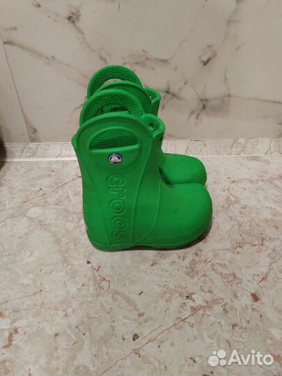 Резиновые сапоги crocs