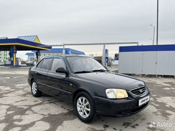 Hyundai Accent 1.5 МТ, 2007, 185 000 км