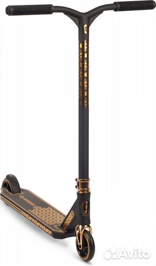 Самокат skip Pull2 (2023) черно-золотой Adl502