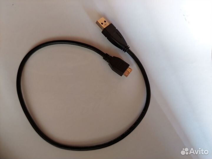Кабель USB 3.2 Gen1 Type-A - micro USB-B 0.5 м