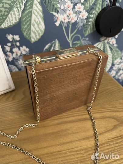 Сумка деревянная