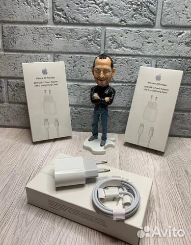 Блок Быстрой зарядки iPhone + Кабель