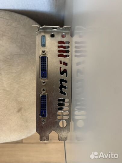 Видеокарта msi gtx 550 Ti
