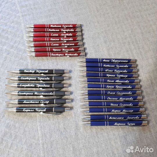 Ручки шариковые с именем. Именная ручка