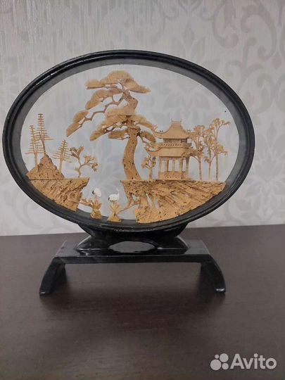 Картина пробковая