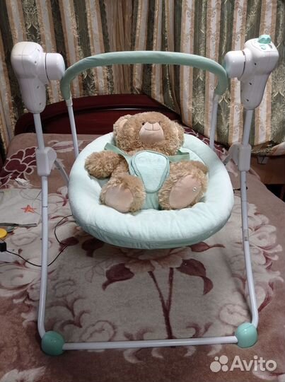 Детские электронные качели для новорожденных